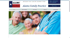Desktop Screenshot of alamofamilypractice.com